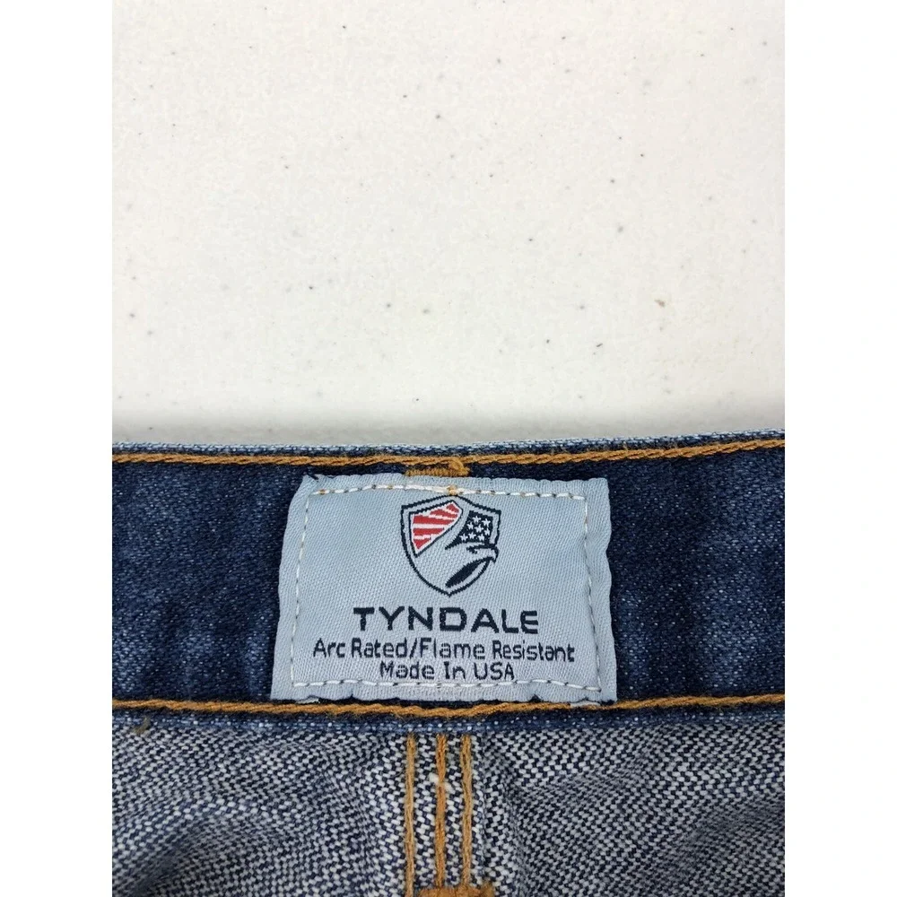 Tyndale FR Mens 38 X 30 Jeans Flame Resistance Made In USA 100% Cotton 36x30